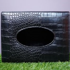 Hand Towel Tissue holder Combo(Black & Chocolate)